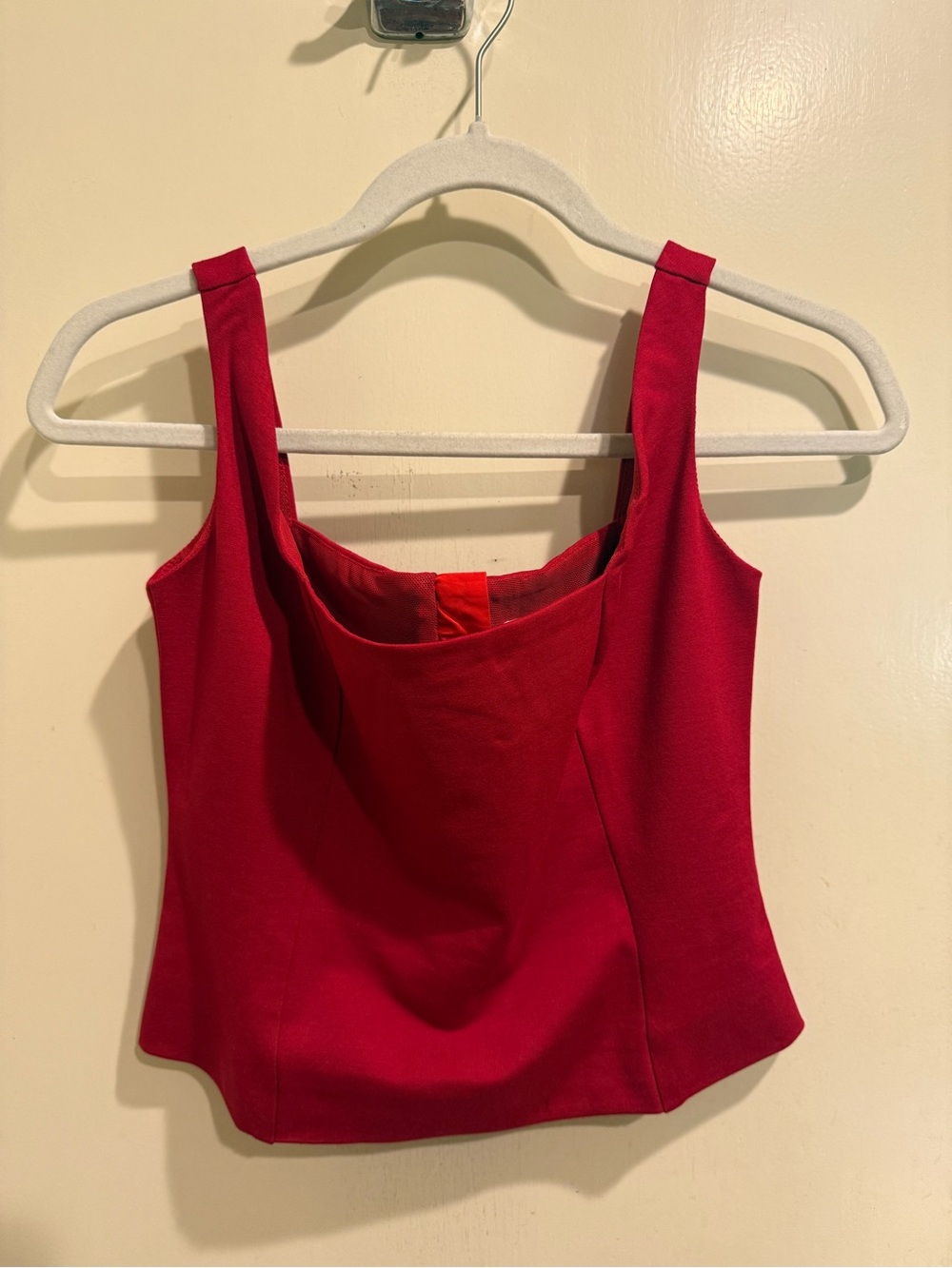 MARELLA Red Square-Neck Camisole